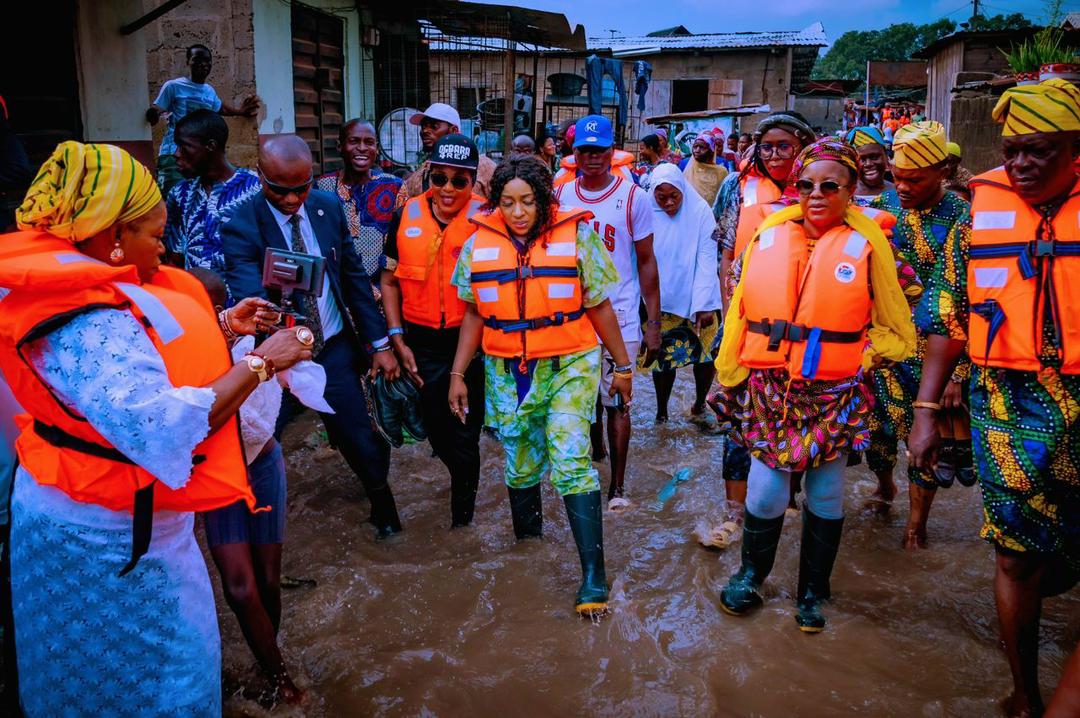 Humanitarian Minister visits flood ravaged communities in Lagos and Ogun