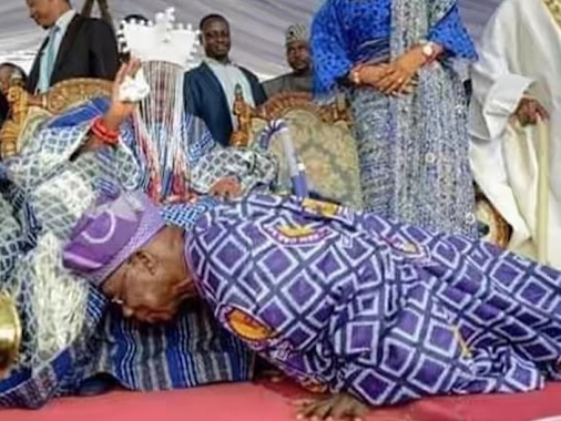 Day Oba Bakre was coronated 9th Agura of Gbagura!