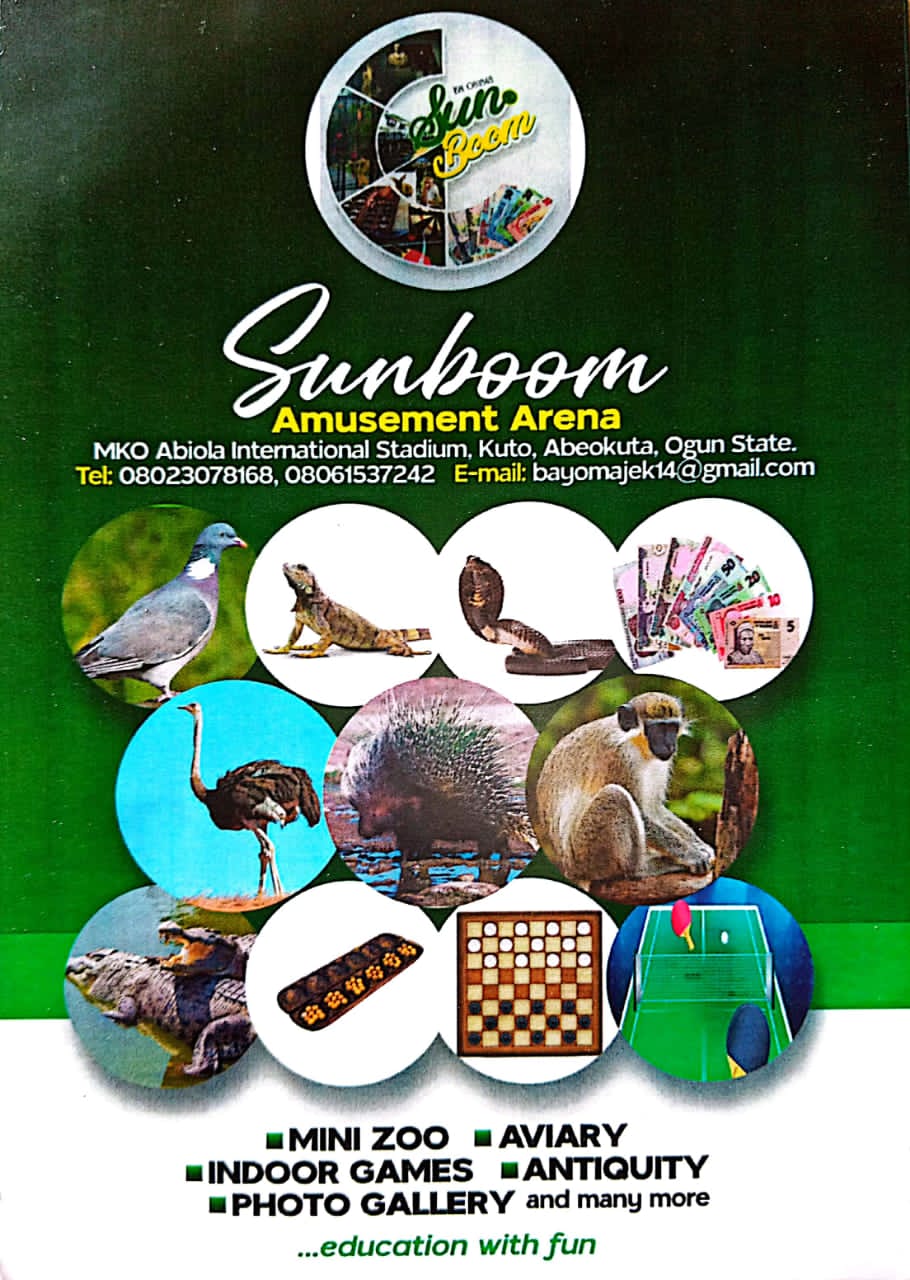 Inside Sunboom's Amusement Arena in Abeokuta